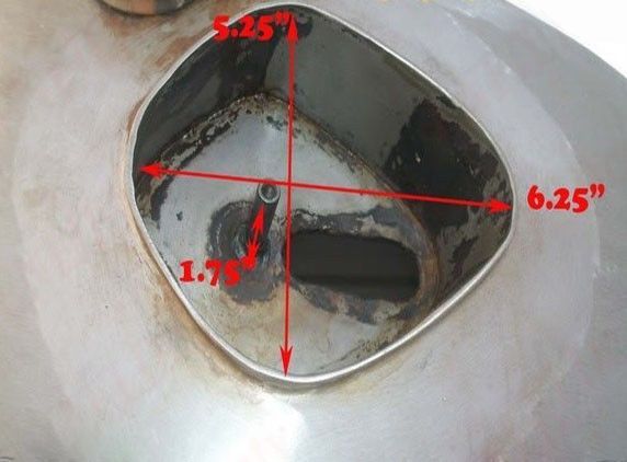 Fits Vintage T90 Triumph 5T Speed Twin Petrol Fuel Tank Bare Metal 