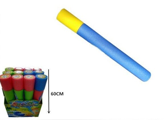 Set 12 Tubo Spara Acqua Spruzza Divertimento Mare Bambini Estate Gioco 60cm dfh