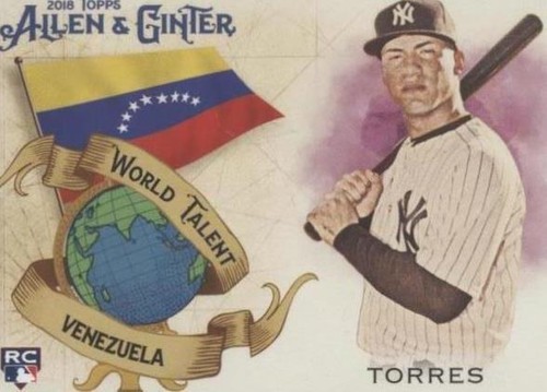 2018 Topps Allen & Ginter - Gleyber Torres #WT-1