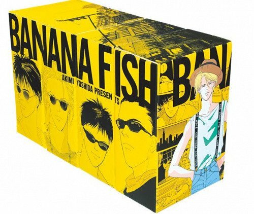 BANANA FISH 全巻セット BOX付き BANANA FISH Complete Set Reprinted BOX VOL 1-4 Manga Comics