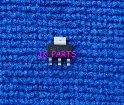 100pcs AMS1117J LM1117-ADJ AMS1117 LM1117 1A Voltage Regulator SOT-223 #A6-8