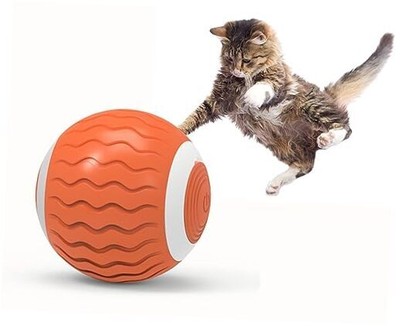 MYKIKI´s Catnip Smart Interactive Cat Toy, 2 Modes to Use, 