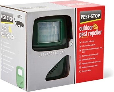 Repelente De Ultrsuoni Allontani Gatos, Ratones, Perro y Otro Intrusos PEST-STOP