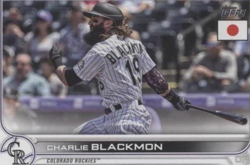 2022 Topps Japan Edition - Charlie Blackmon #123