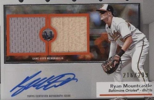 その他 Ryan Mountcastle RC Autograph Topps Ryan Mountcastle Rookie Auto RC Autograph Topps Museum /200