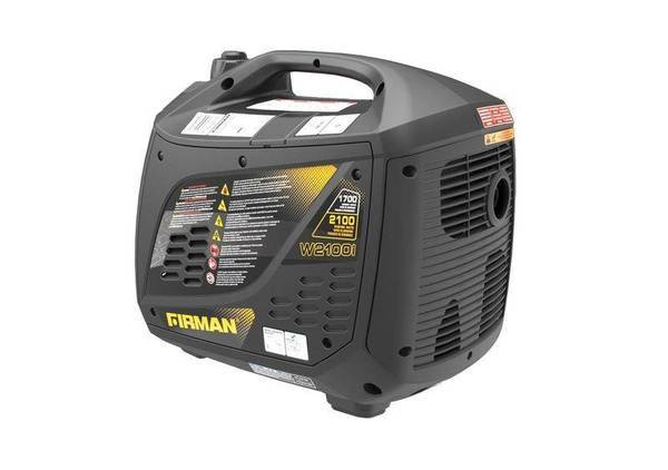 Firman W01784 Whisper Series 1700 Watt Companion Inverter Generator