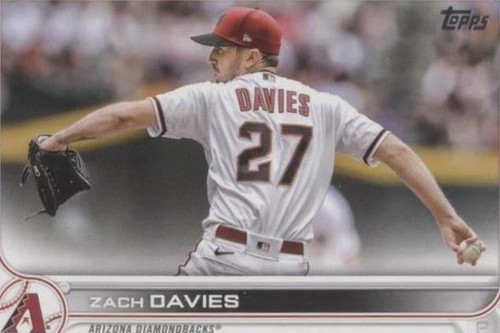 2022 Topps Update Series - Zach Davies #US307