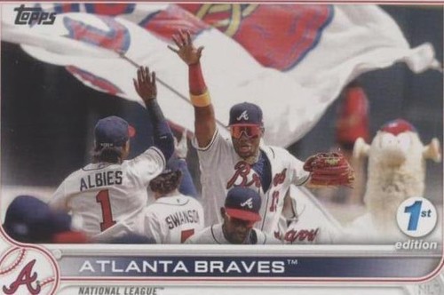 2022 Topps Series 1 1st Edition - Dansby Swanson Ozzie Albies Ronald Acuña Jr. #164