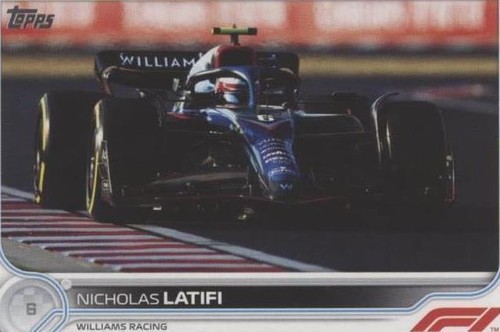 2022 Topps Formula 1 - Nicholas Latifi #123
