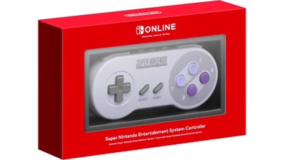 SNES Super Nintendo Controller for Nintendo Switch OEM Official Online New
