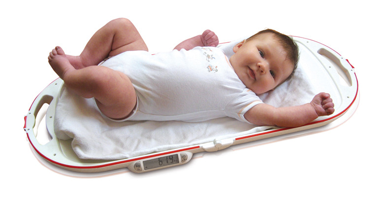 SOEHNLE Babywaage 8320 mit Klappfunktion 10 g Einteilung max. Belastung 15 kg