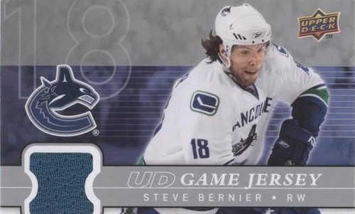 2008-09 Upper Deck - Steve Bernier #GJ2-SB