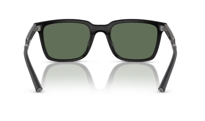 Pre-owned Oliver Peoples 0ov5553su Mr. Federer 70019a Semi-matte Black/green Sunglasses