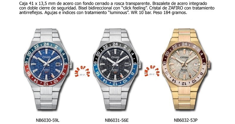 Pre-owned Citizen Nb6031-56e Self-recharging,especial Luxury Box 8 Series Free Shipping
