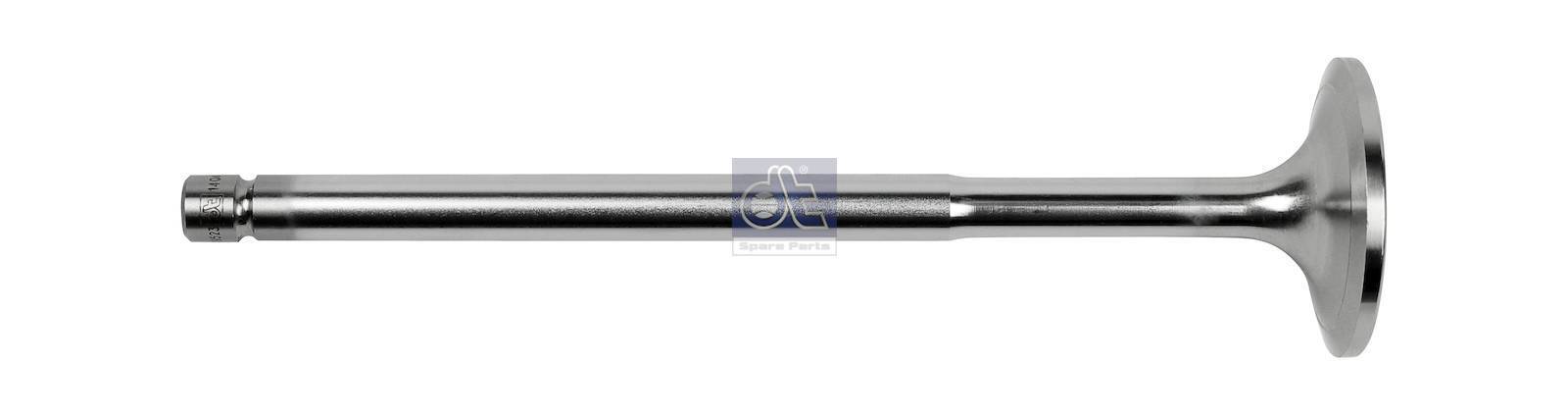 2 x Einlassventil DT Spare Parts 1.10760  D1:10mm D2:44mm L:1714mm <: 20 °