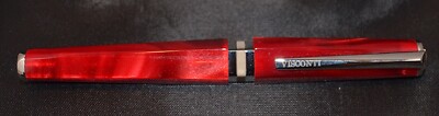 VISCONTI PENTAGON RED ROLLERBALL PEN(KP14-03-RB) RARE!