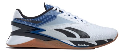 Reebok Men's NANO X3 [ Ftwwht/Glegrn/Vecblu ] Cross Training Shoes - 100062187