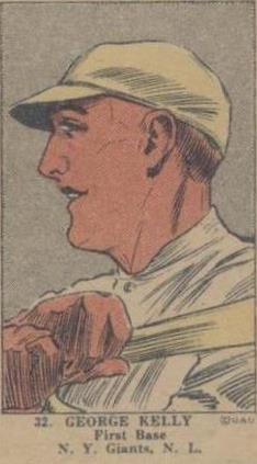 1923 Little Wonder Picture Series Strip Cards - W515-1 - George Kelly #32