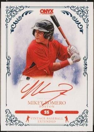 2022 Onyx Vintage Extended - Mikey Romero #VAMR