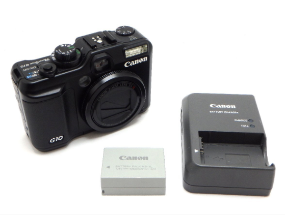 Near MINT] Canon PowerShot G10 14.7MP Compact Digital Camera Black
