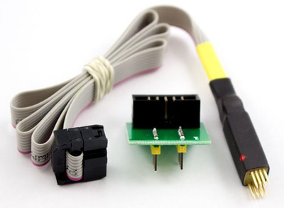 SOIC8 pogo pin adapter for in-circuit EEPROM reading instrument cluster, srs!