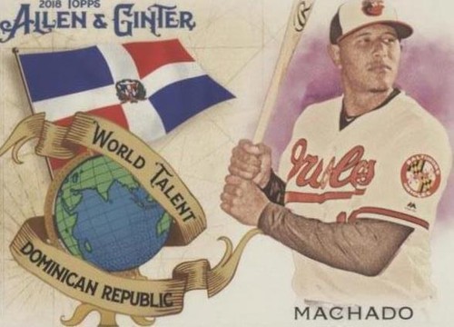 2018 Topps Allen & Ginter - Manny Machado #WT-19