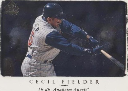 1998 SP Authentic - Cecil Fielder #36