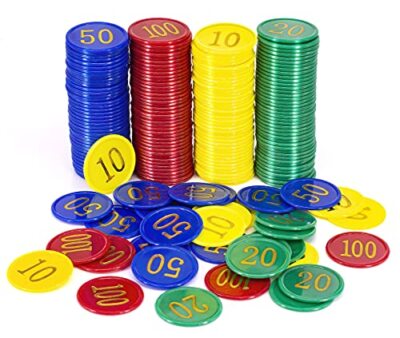 Poker Chips of plastic Poker card Chips number for Texas Home Game, 160 pcs