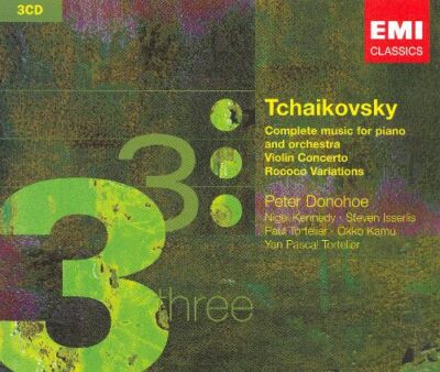 Tchaikovsky:Complete Music Piano & Orchestra; Violin Concerto,Peter Donohoe CD