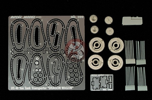 Royal Model 1/35 Dragon Wagon Update Set Part.3 (Tamiya 35230) [Resin + PE] 399