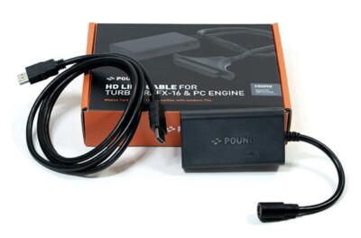 hd link cable for turbografx-16 and pc engine