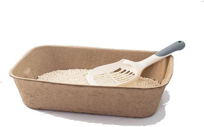 Quick & Convenient 3-Pack Disposable Heavy Duty Cat Litter Box - Sustainable