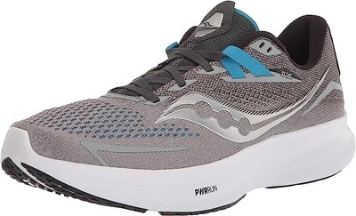 

Мужские кроссовки Saucony Ride 15, сплав/топаз, 10 D, средний размер США, Alloy/topaz