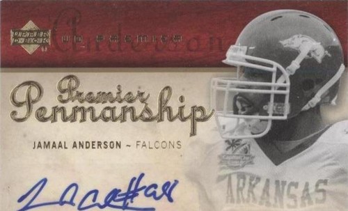 2007 UD Premier Jamaal Anderson #PP-JA