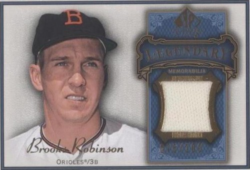 2009 SP Legendary Cuts - Brooks Robinson #LM-BR