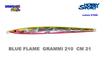BLUE FLAME VERTICAL JIG YAMASHITA MARIA GR 210 COL. CTOH MADE IN JAPAN