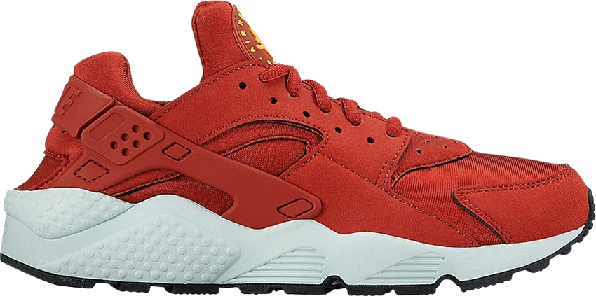 

Женские кроссовки Nike WMNS Air Huarache Cinnabar красный оранжевый черный белый 634835-600 12, Nike Air Huarache
