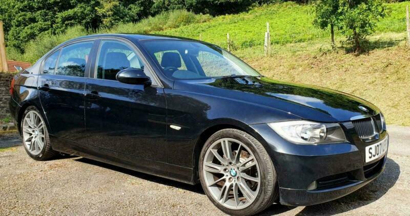 07 Bmw 3i Se Black 4dr 2 0 3 Petrol 6 Speed M Sport Alloys Cruise E90 In Nelson Merthyr Tydfil Gumtree