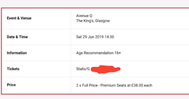 Bodyguard Tickets In Motherwell North Lanarkshire Gumtree