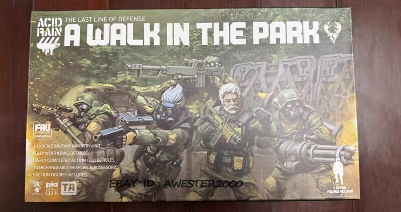 アシッドレイン　FAV-SP14 A Walk in the Park Acid Rain A Walk In The Park FAV-SP14 A Set 3.75in. Action