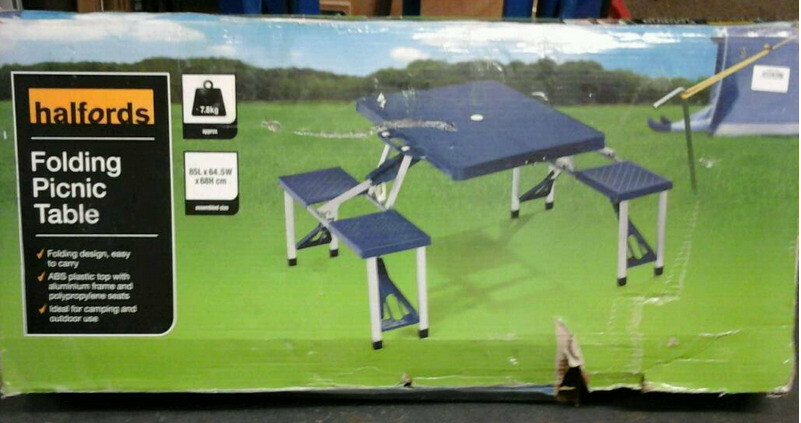 Boxed Folding Picnic Table And Chair Set In Maidstone Kent Gumtree