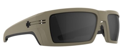 Spy Optic REBAR SE ANSI Z87.2+ Sunglasses - MATTE SAND / HAPPY GRAY Lens NEW