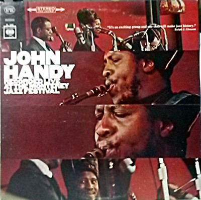 John Handy - Recorded Live At The Monterey Jazz Festival - Used Vinyl  - U274z