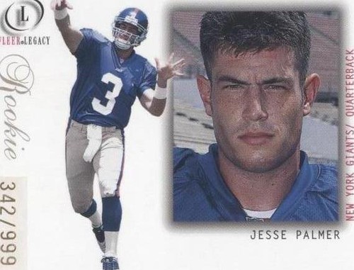 2001 Fleer Legacy Jesse Palmer #118