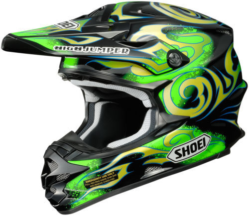 SHOEI X-Fourteen YANAGAWA5 TC-4 Green/Black M Size Replica Helmet