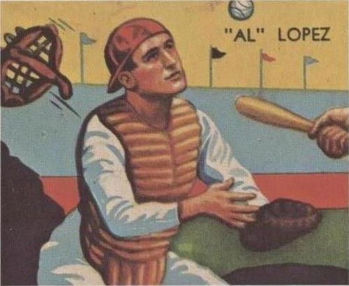 1985 Renata Galasso 1934-36 National Chicle Diamond Stars Reprints - Al Lopez #97
