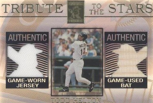 2003 Topps Tribute - Contemporary Edition - Todd Helton #TS-TH