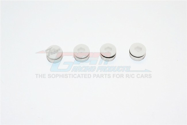 For Traxxas Mini E-Revo-DELRIN COLLRS w/ SEALING RUBBER WASHERS FOR ERV021-4 PCs