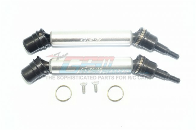 For ARRMA-GRANITE-STEEL+ALUMINIUM FRONT/REAR CVD DRIVE SHAFT -6PC SET