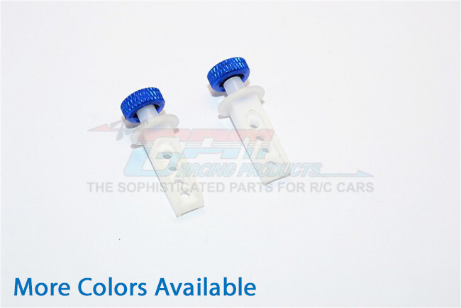 For Traxxas Mini E-Revo-ALLOY FRONT MODIF. BODY POST MOUNT w/ DELRIN BDY POSTS